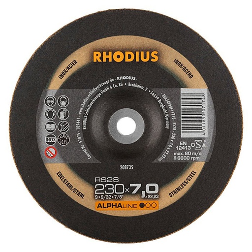 [250-208735] Grindig disc 230x7,0x22,23
