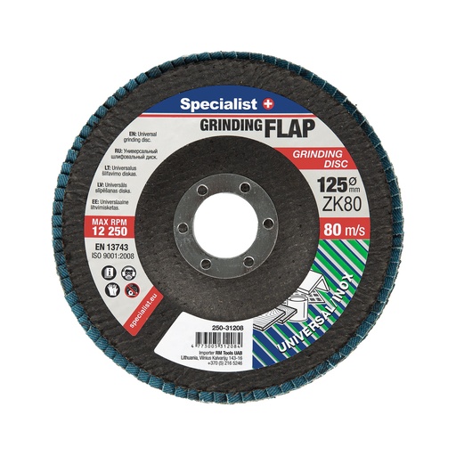 [250-31208] SPECIALIST+ lamellketas, ZK80, 125 mm 