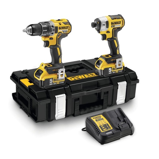 [26/5-266P2QW] Tööriistade komplekt DeWalt DCK266P2-QW 18V 2x 5Ah