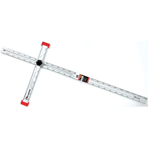 [28-317/120] Lineāls T formas regulējams 120 cm / 35 cm, KAPRO