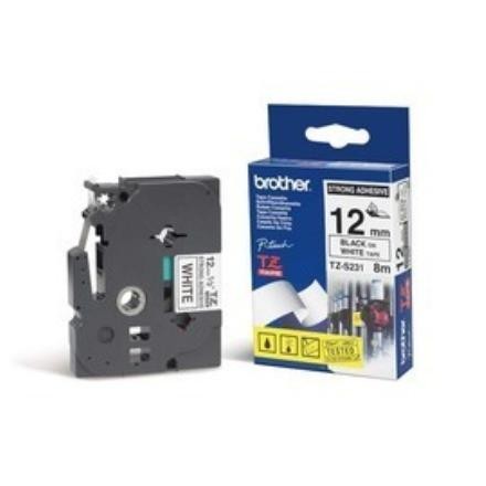 [31/1-TZES141] Lenta STRONG melna uz caursp., 18 mm