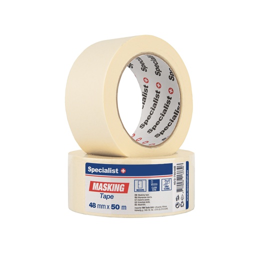 [40/2-75048B] SPECIALIST+ masking tape, 50 m x 48 mm