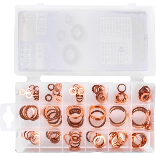 [42-C0406] Copper gasket kit 150 pcs.