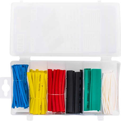 [42-C0418] Set of shrinkable tubing 128 pcs.