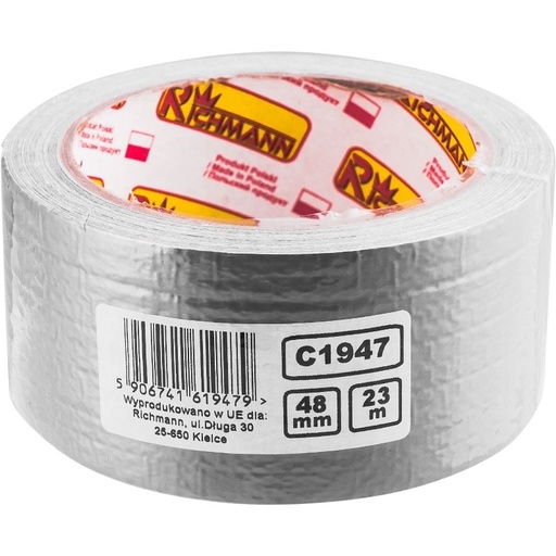 [42-C1947] UNIVERSAL GREY TAPE DUCT TAPE 48MMx 23M