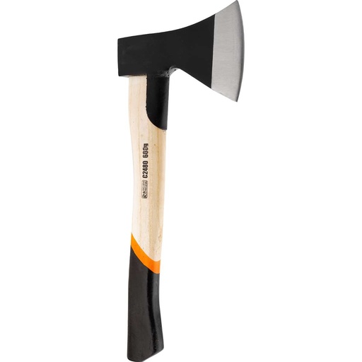 [42-C2480] Axe, wooden handle, 600 g