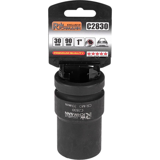 [42-C2836] DEEP IMPACT Socket 1' Cr-Mo 36 MM