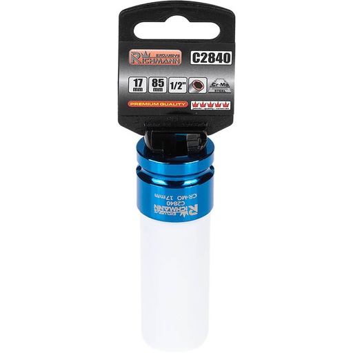 [42-C2840] Alloy wheels socket 17mm 1/2"